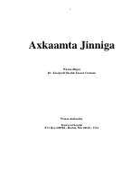 Axkaamta Jiniga